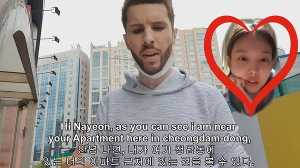 TWICE娜琏德狂粉追到宿舍示爱  惊动警来赶反呛JYP扯谎