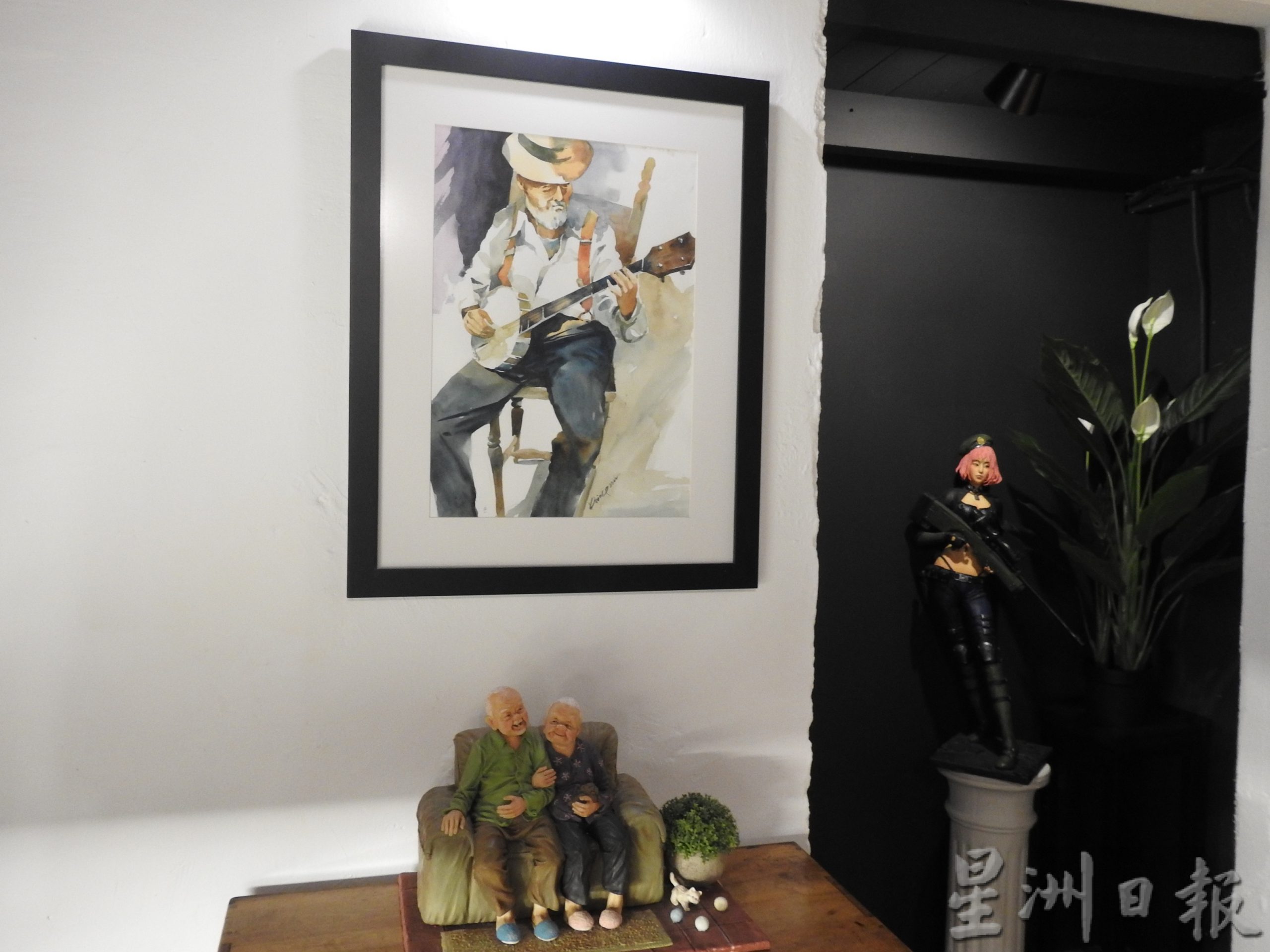 23/11（有故事的人）绘画、黏土、咖啡馆