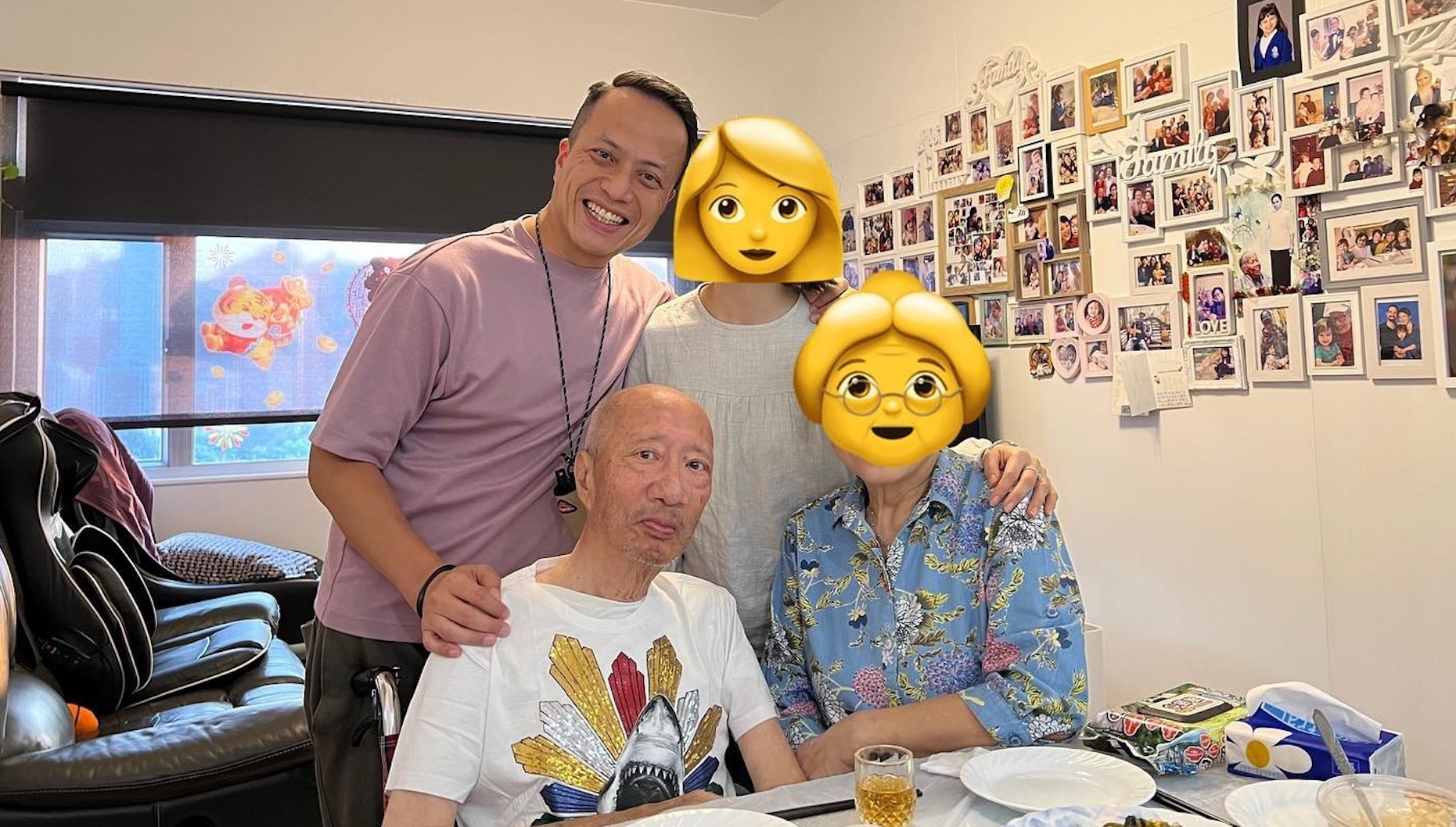 77岁余子明中风积痰严重  儿忧变肺炎急送院