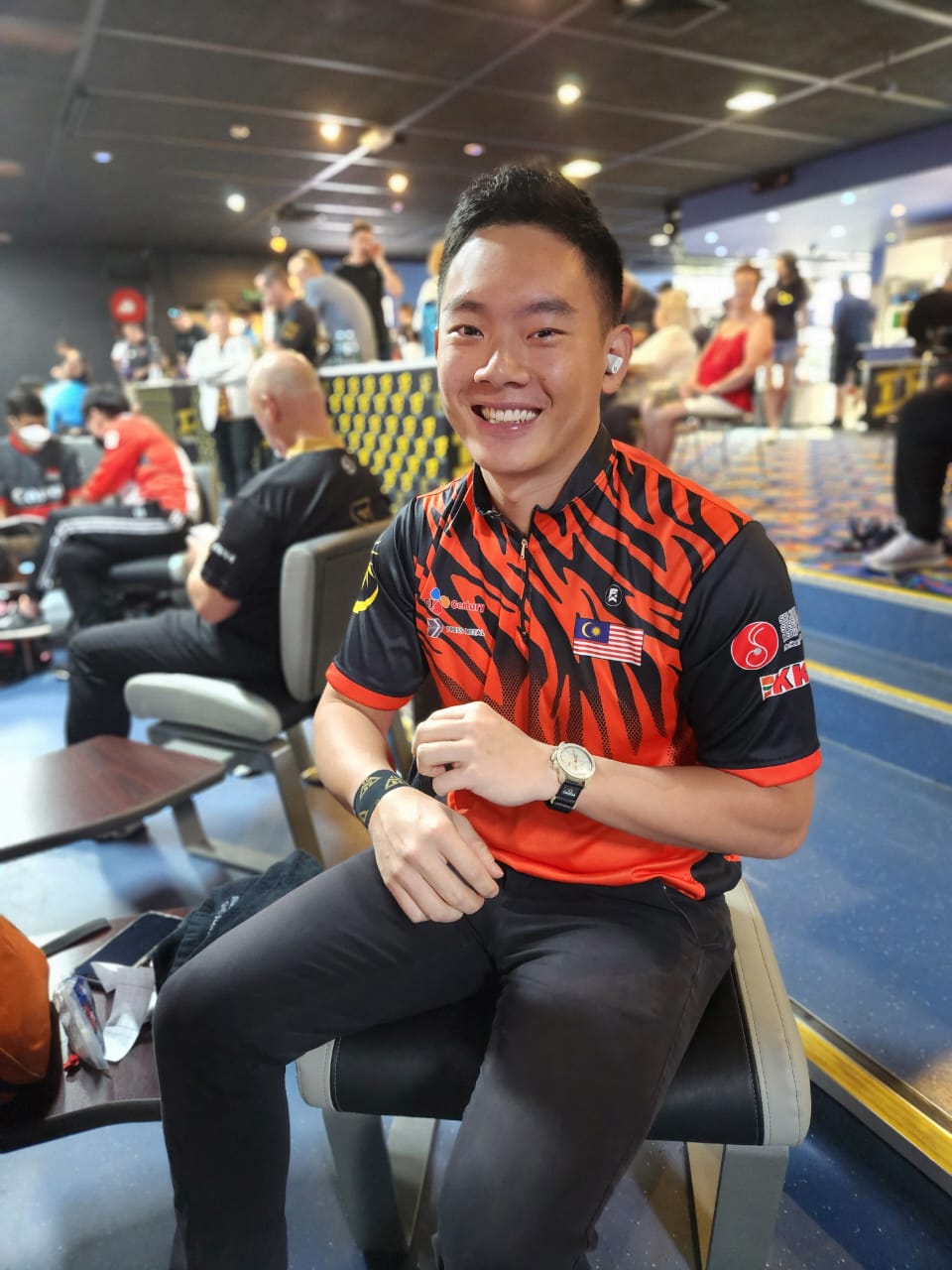 世界杯保龄球赛  陈财政缘悭男子单人决赛