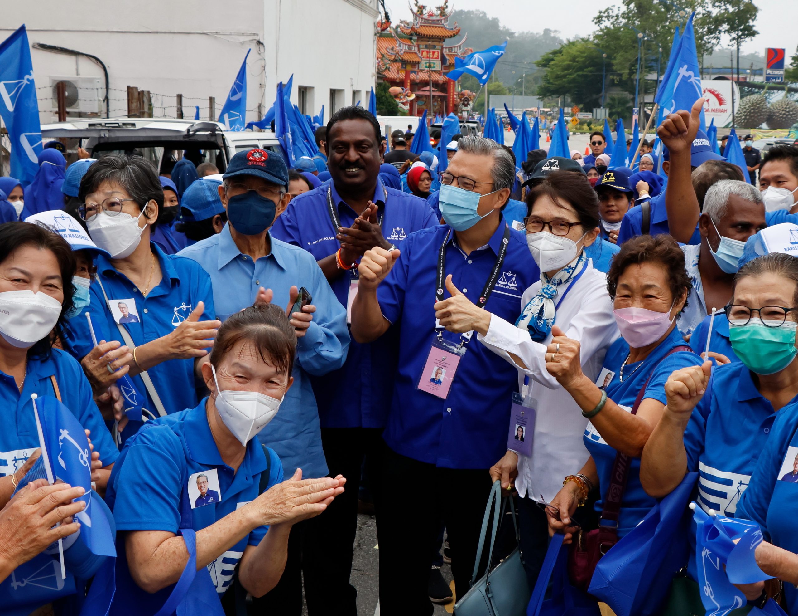 东:文冬国州议席提名场面