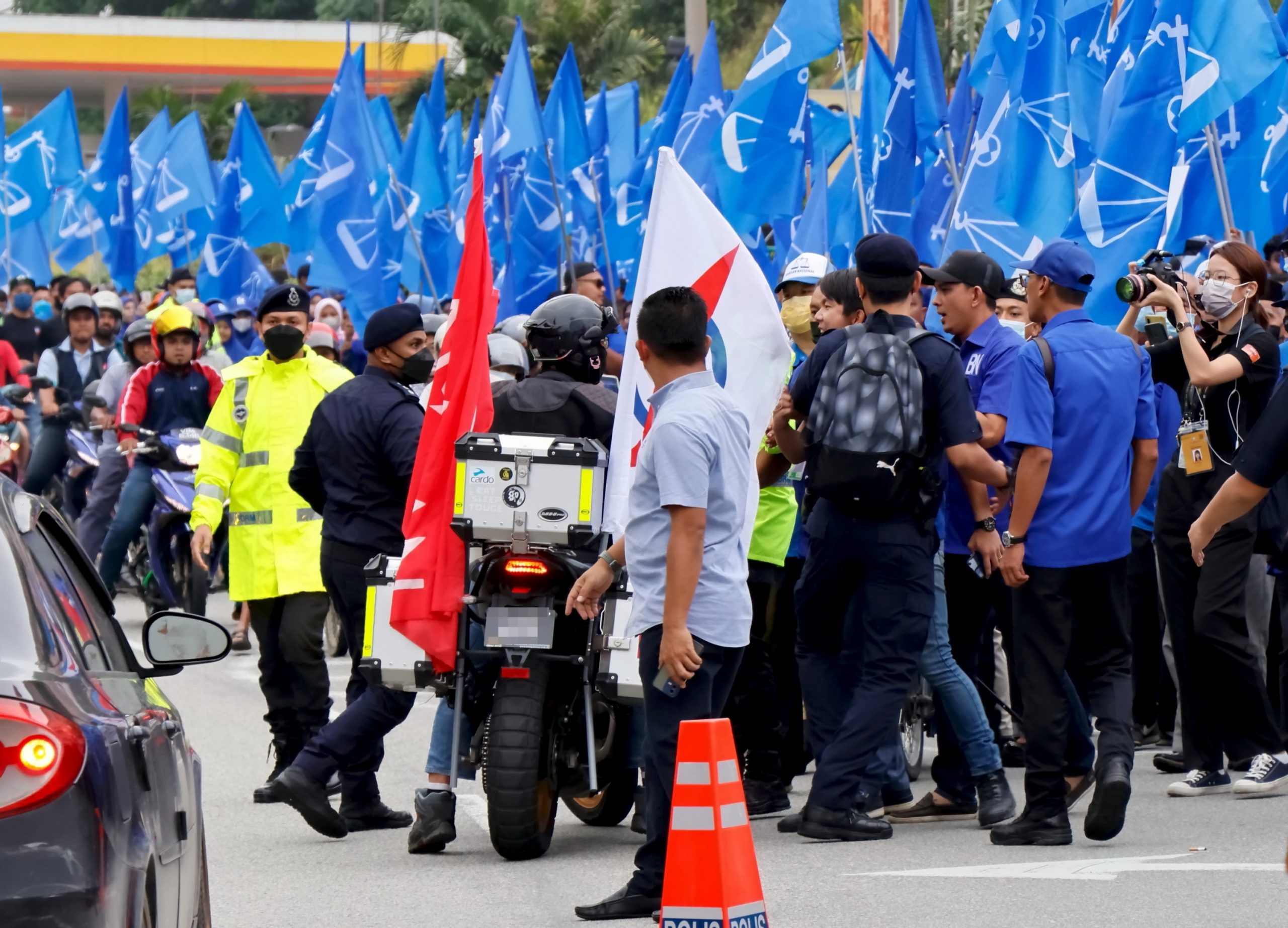东:文冬国州议席提名场面