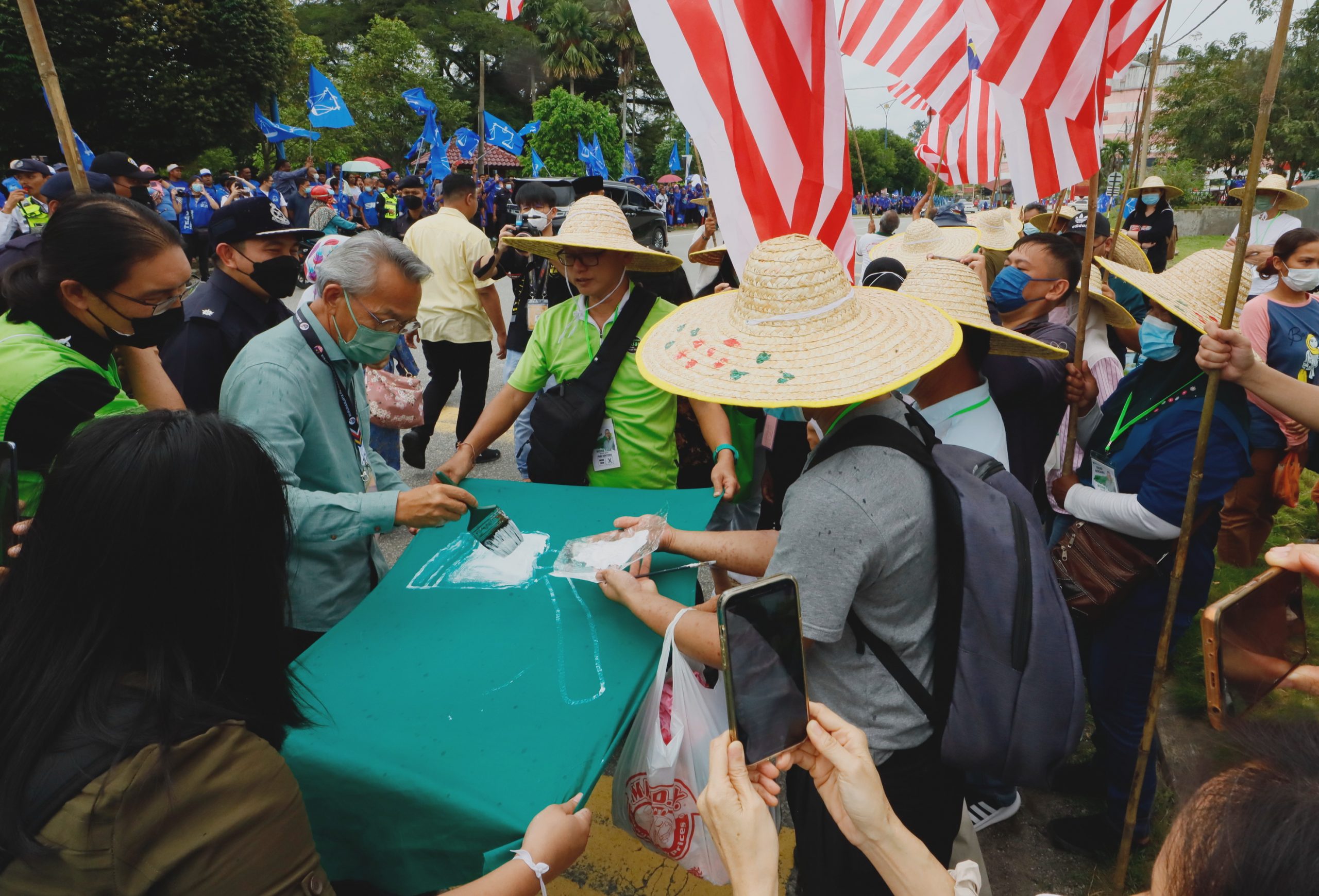 东:文冬国州议席提名场面