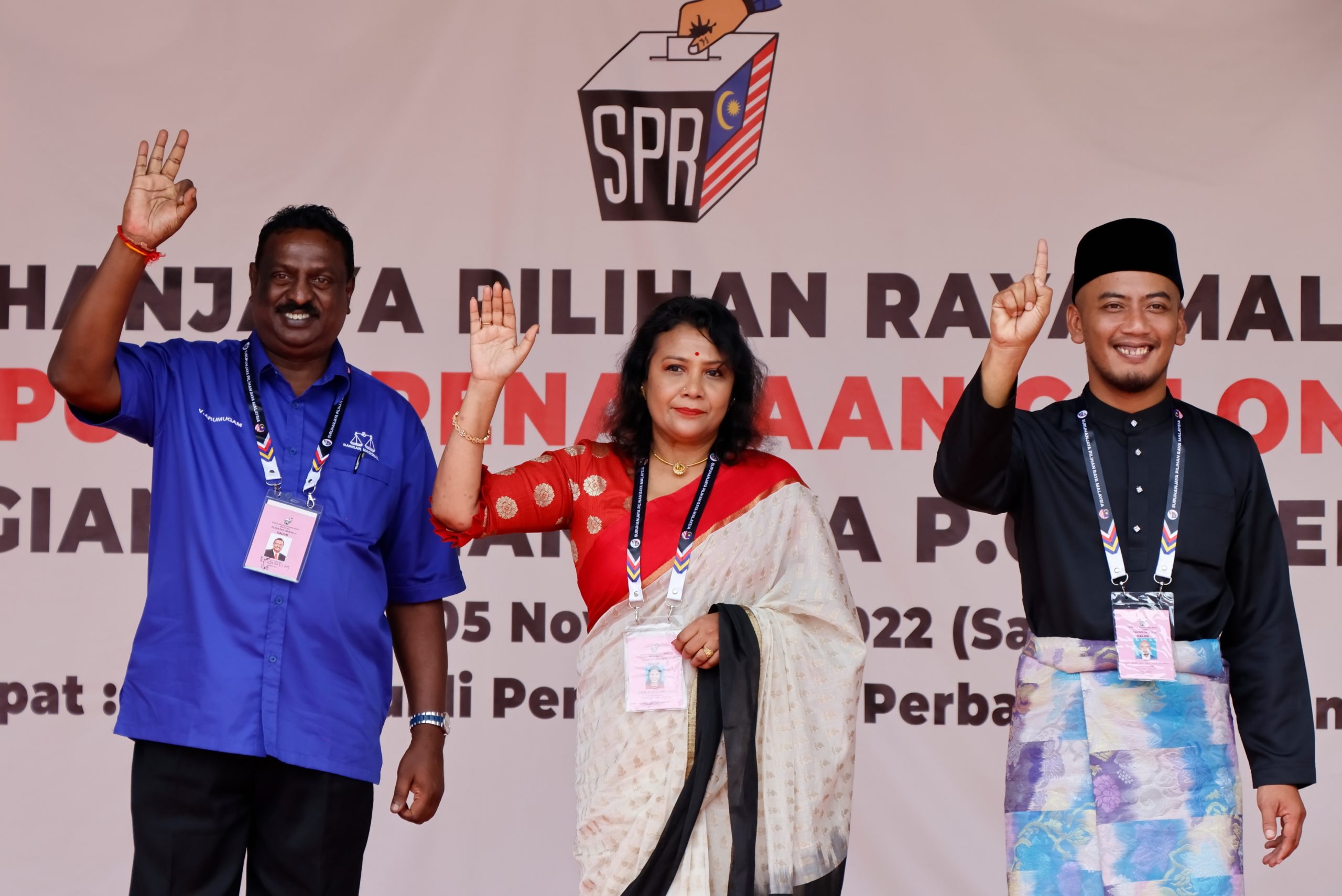 东:文冬国州议席提名场面