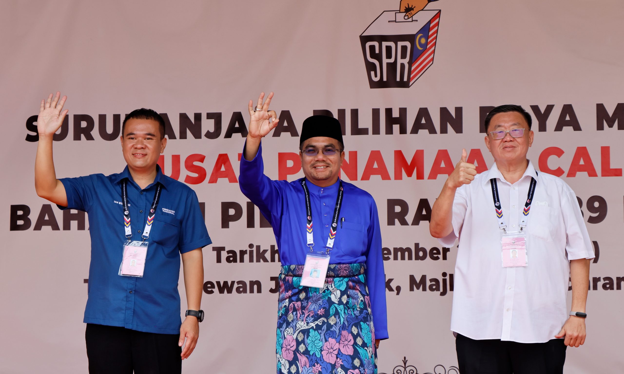 东:文冬国州议席提名场面