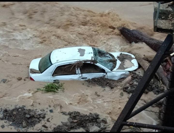 丹南邦宜水力发电厂遭泥石流冲坏 6员工死里逃生