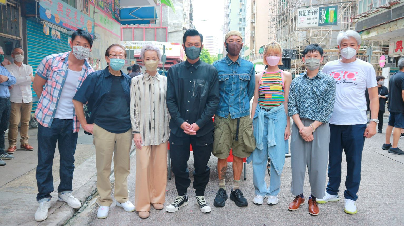 古天乐拉大队撑港产片   廖子妤演癫妈儿子叫天乐