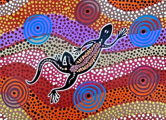 吴伟才／用圆点记载历史 澳洲土着的古老艺术