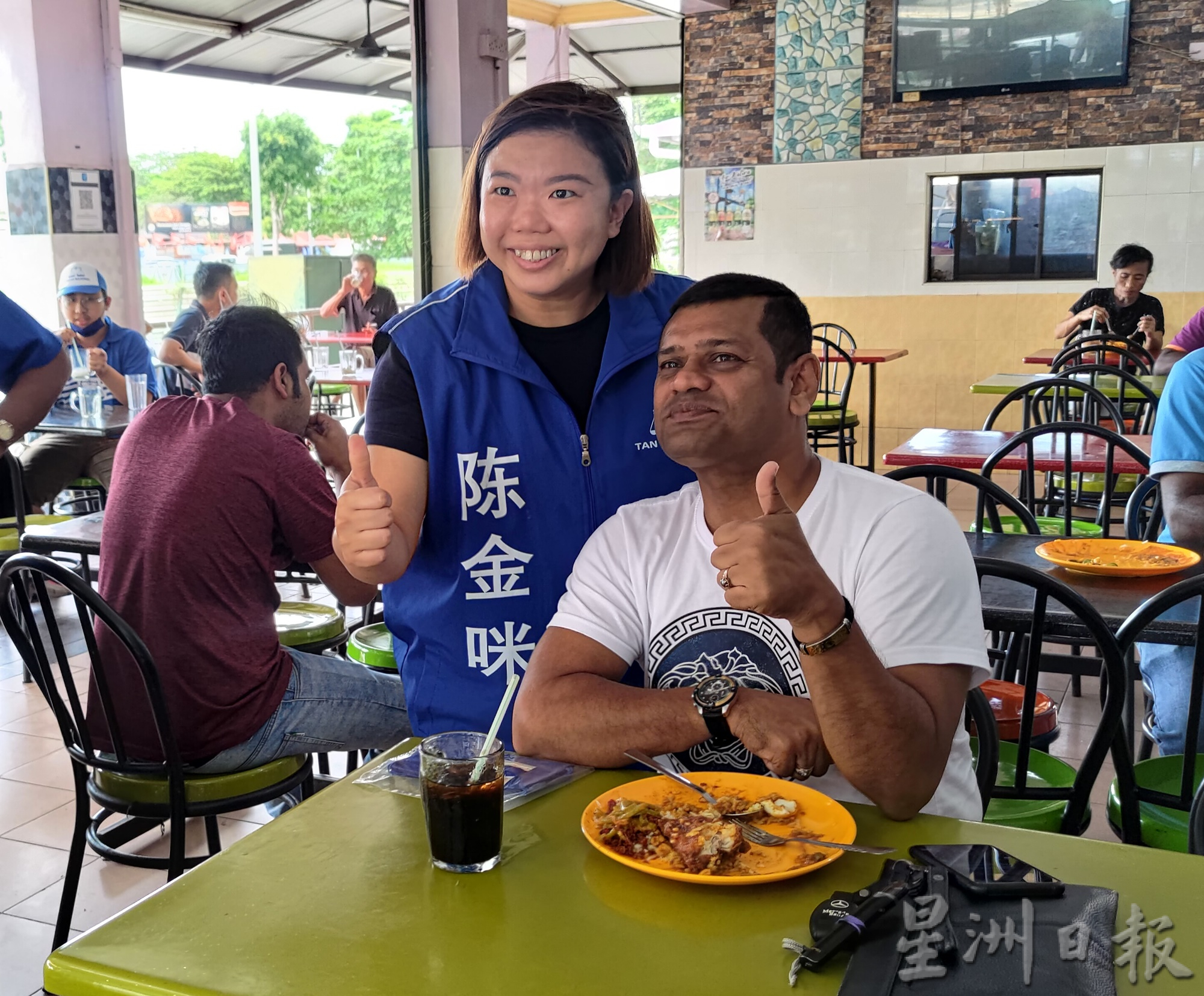 大选专辑/被酸民挑剔长相转正能量,陈金咪:谢谢让更多人认识我