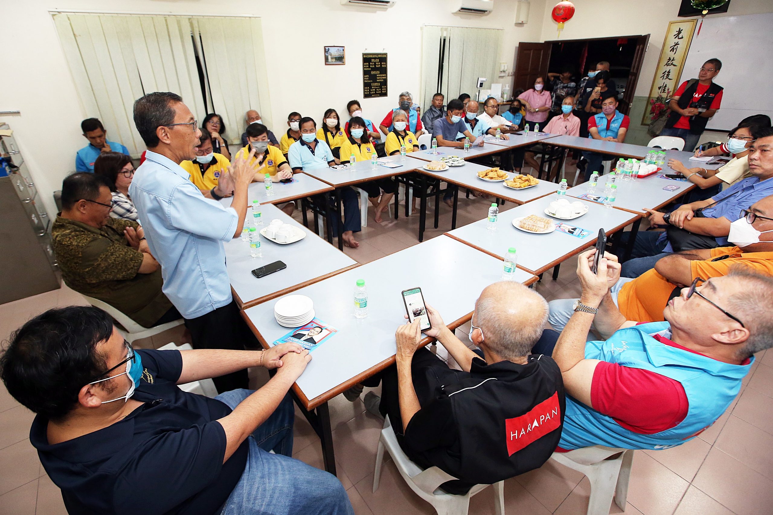 大都会8-希盟旺沙马朱候选人与光前村村委交流