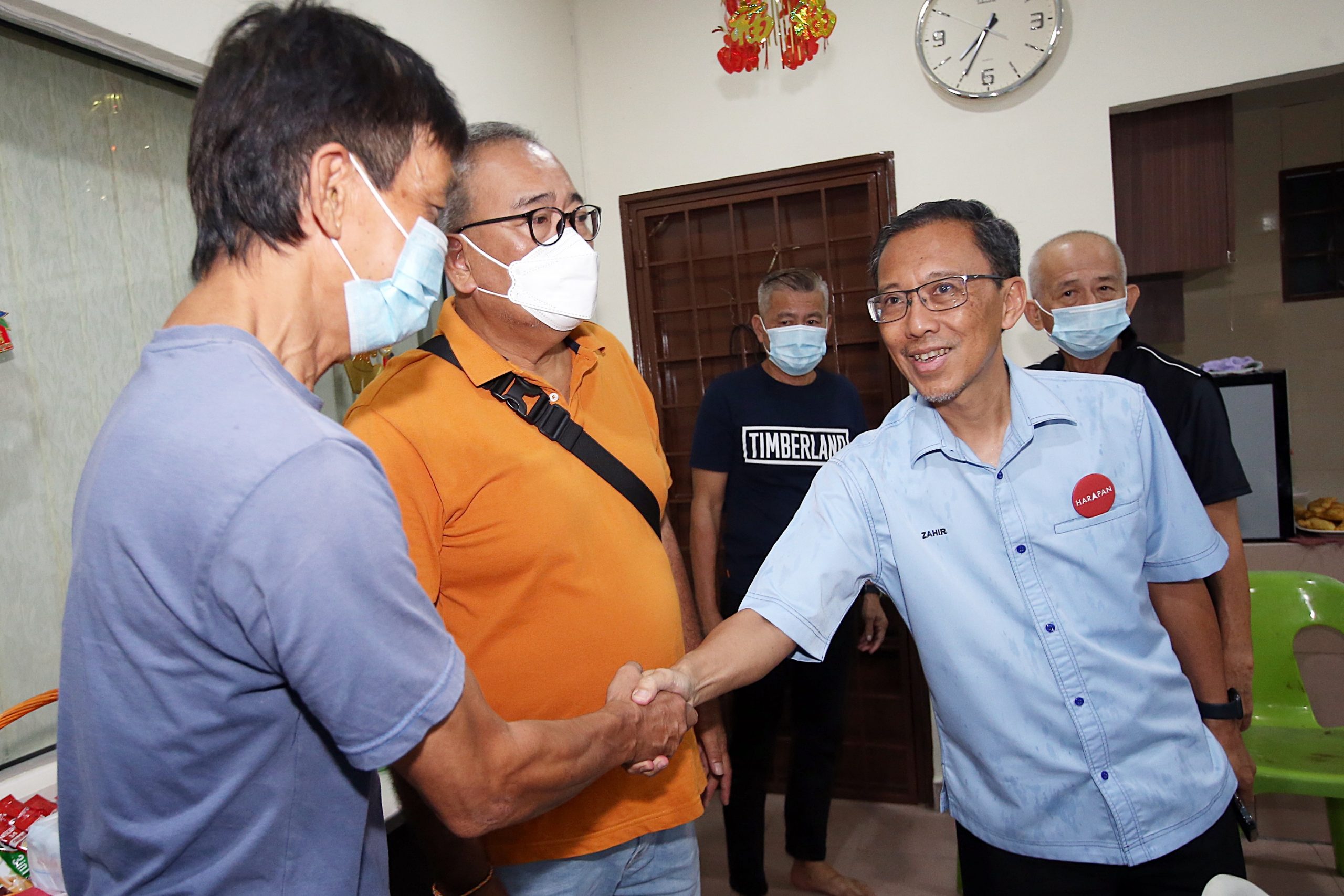 大都会8-希盟旺沙马朱候选人与光前村村委交流