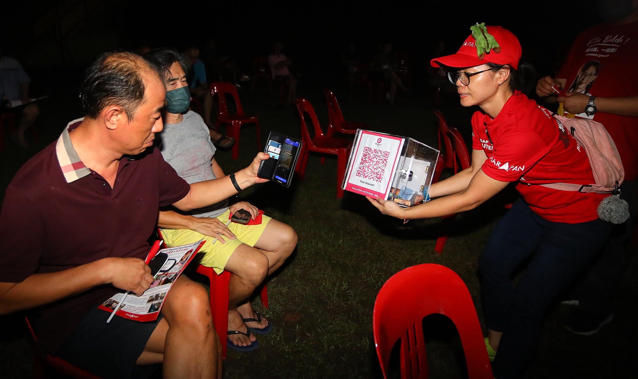 大都会/行动党士布爹区大选政治讲座会/4图