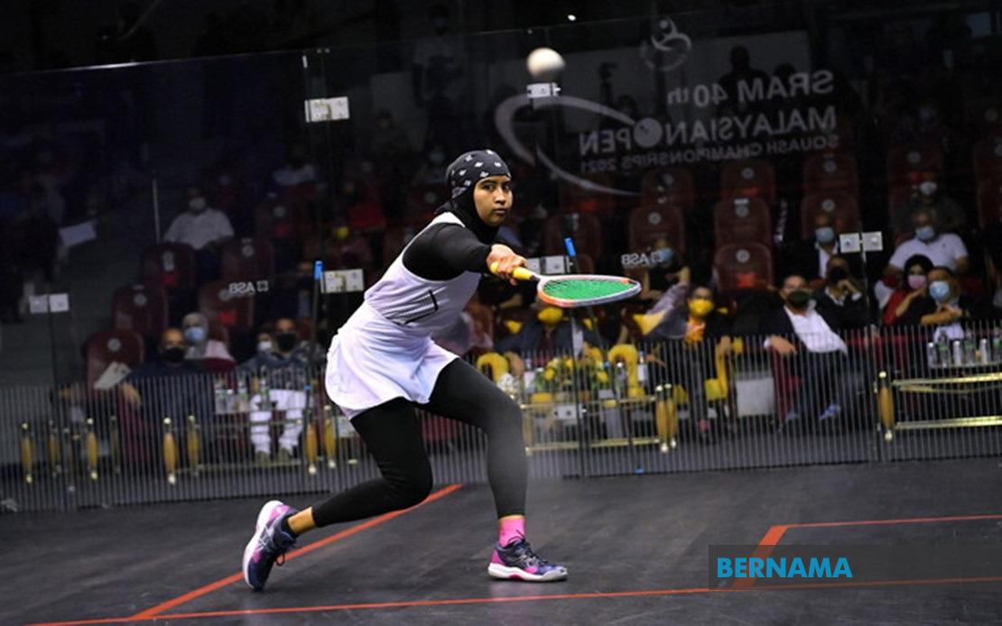 大马壁球公开赛| 恩佑止步男单次圈  艾法闯女单8强