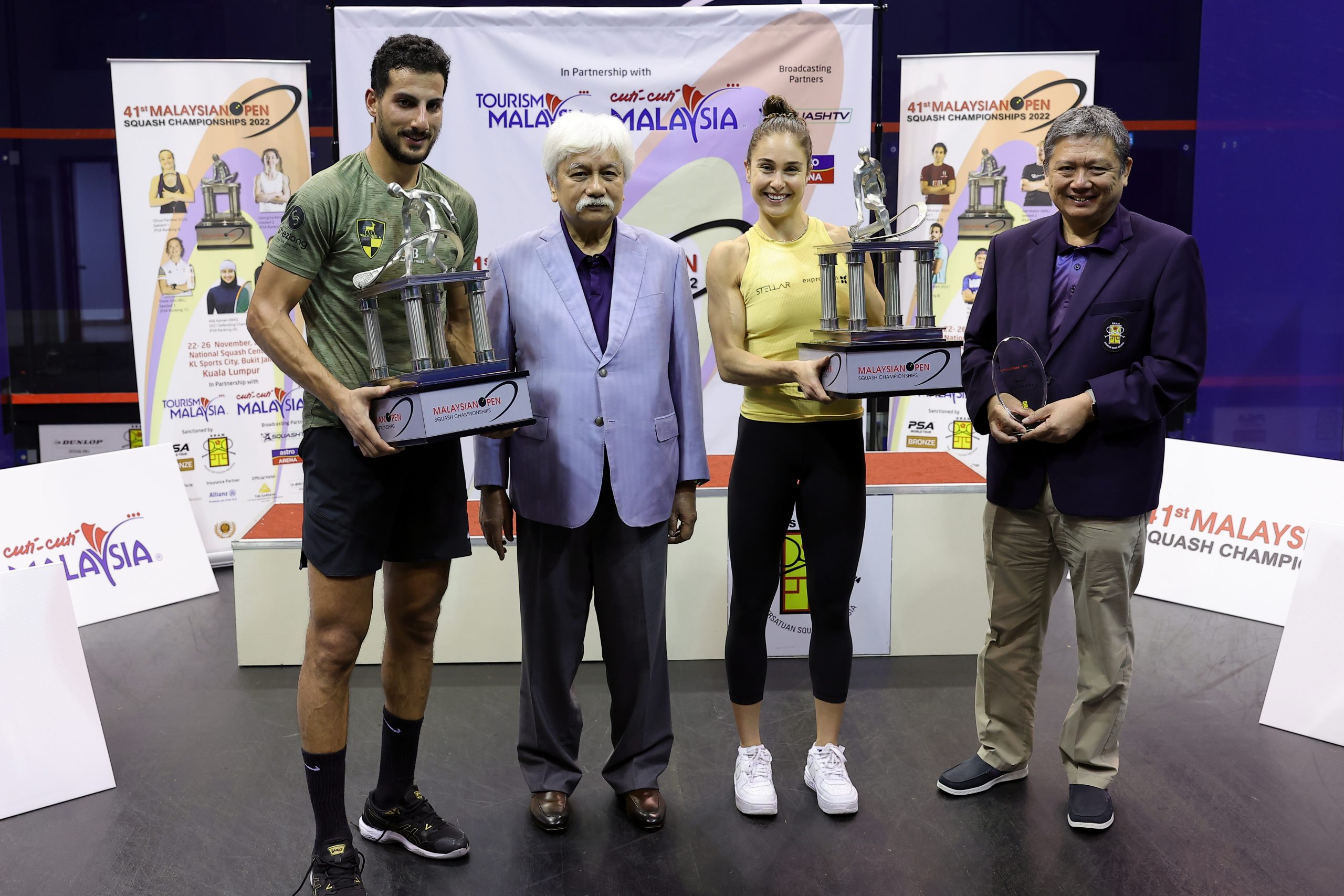 大马壁球公开赛|首次战胜世界前8对手 玛正贺山赢7年来首冠