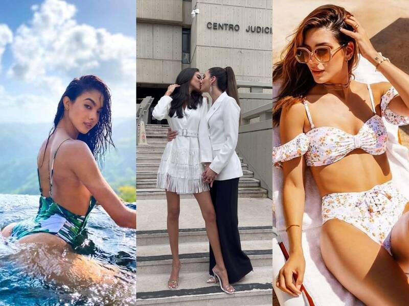 女神嫁女神! 阿根廷小姐和波多黎各小姐结婚了