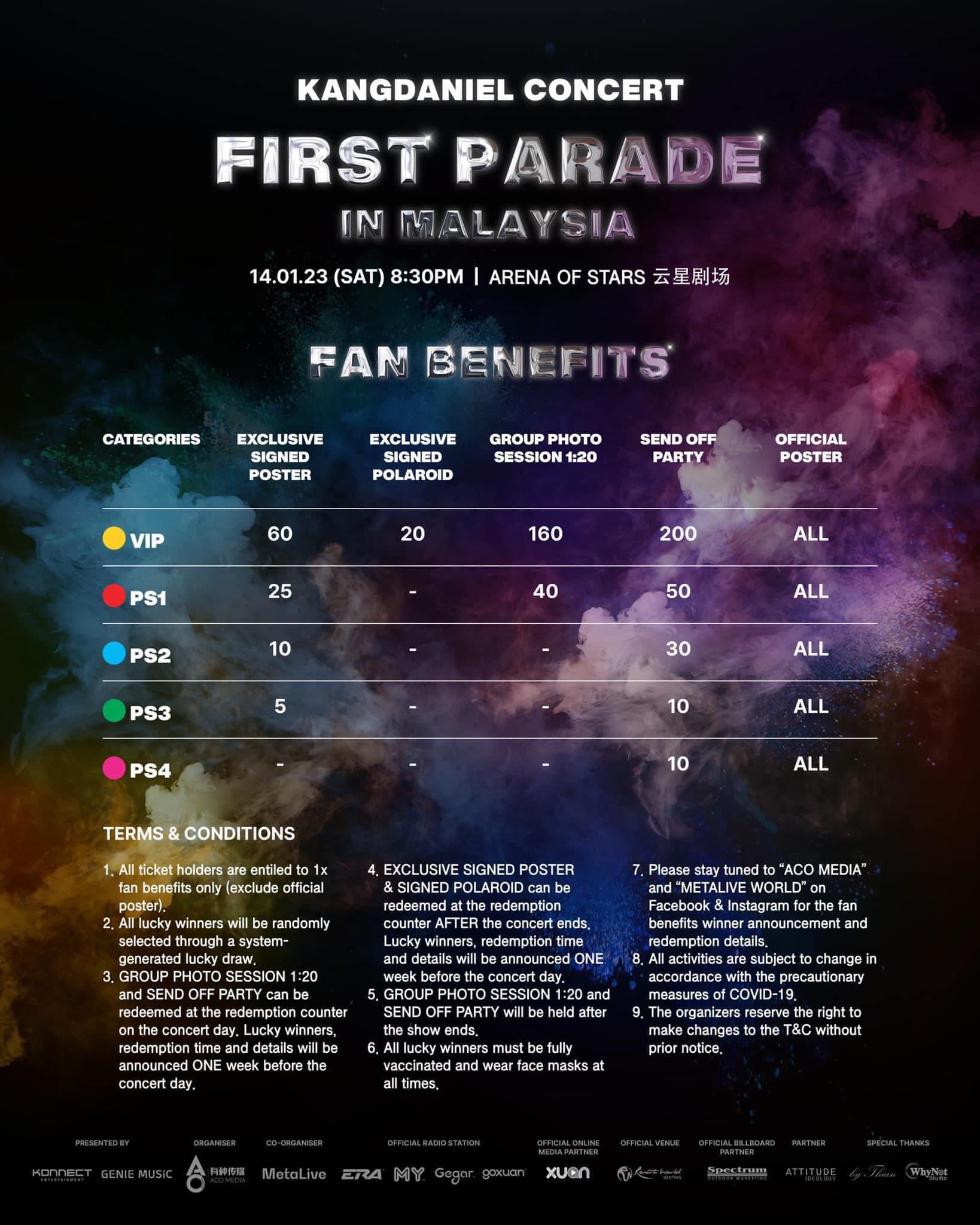 姜丹尼尔明年0114云顶开唱 门票价格曝光