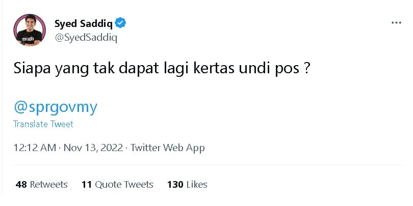 封面/邮寄选票在哪里 ? 超过10个国家以上的大马海外选民申诉未收到选票