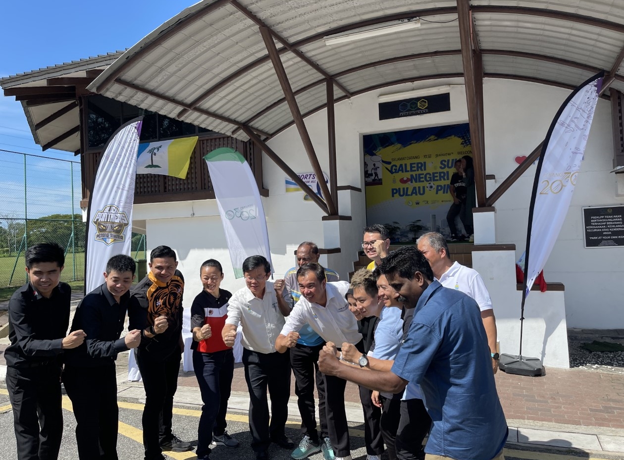 展出20项目77国手事迹 来参观槟体育展馆