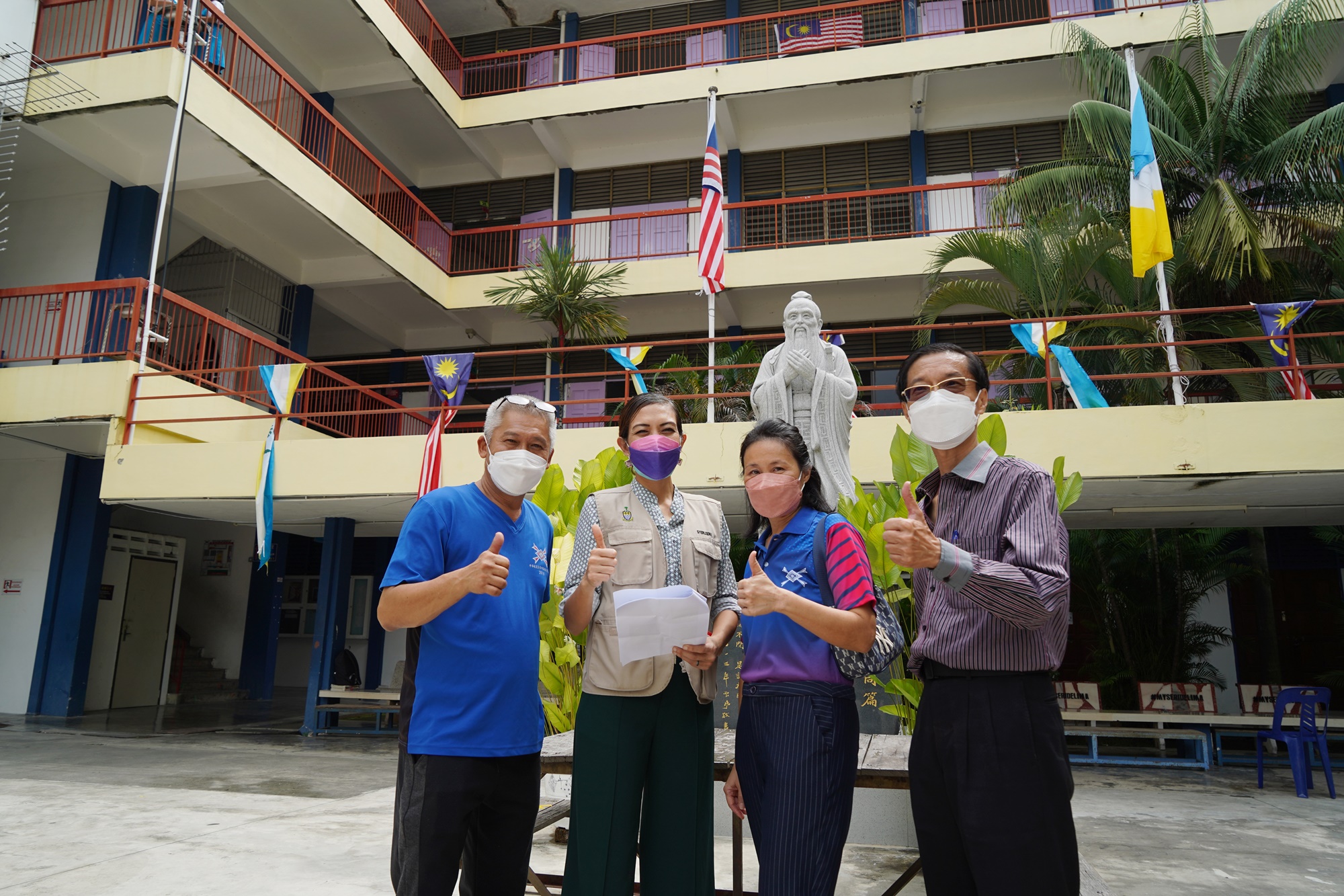 已审(大北马)斯丽娜:若中选国会议员 一视同仁对待各源流学校