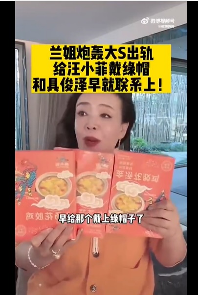 张兰爆大S早出轨具俊晔 惹毛葛斯齐放话揭离婚黑幕