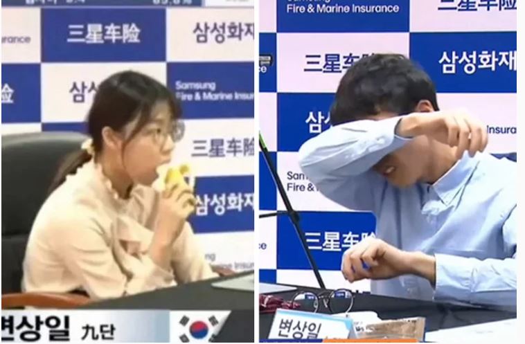 拼盘 韩棋士败北当场痛哭、自赏巴掌 女选手写传奇“淡定吃蕉”反掀热议