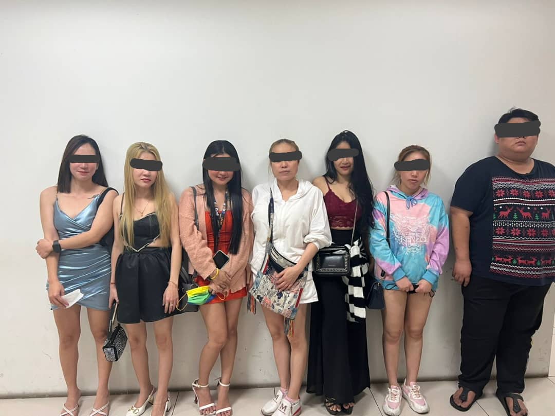 无牌夜店聘非法外籍陪座女郎·警突击捕1男6女助查