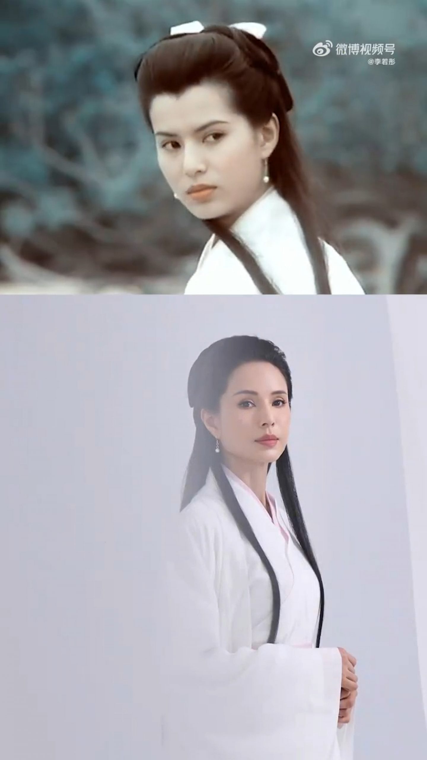 李若彤相隔27年再扮“小龙女” 零变化引惊叹