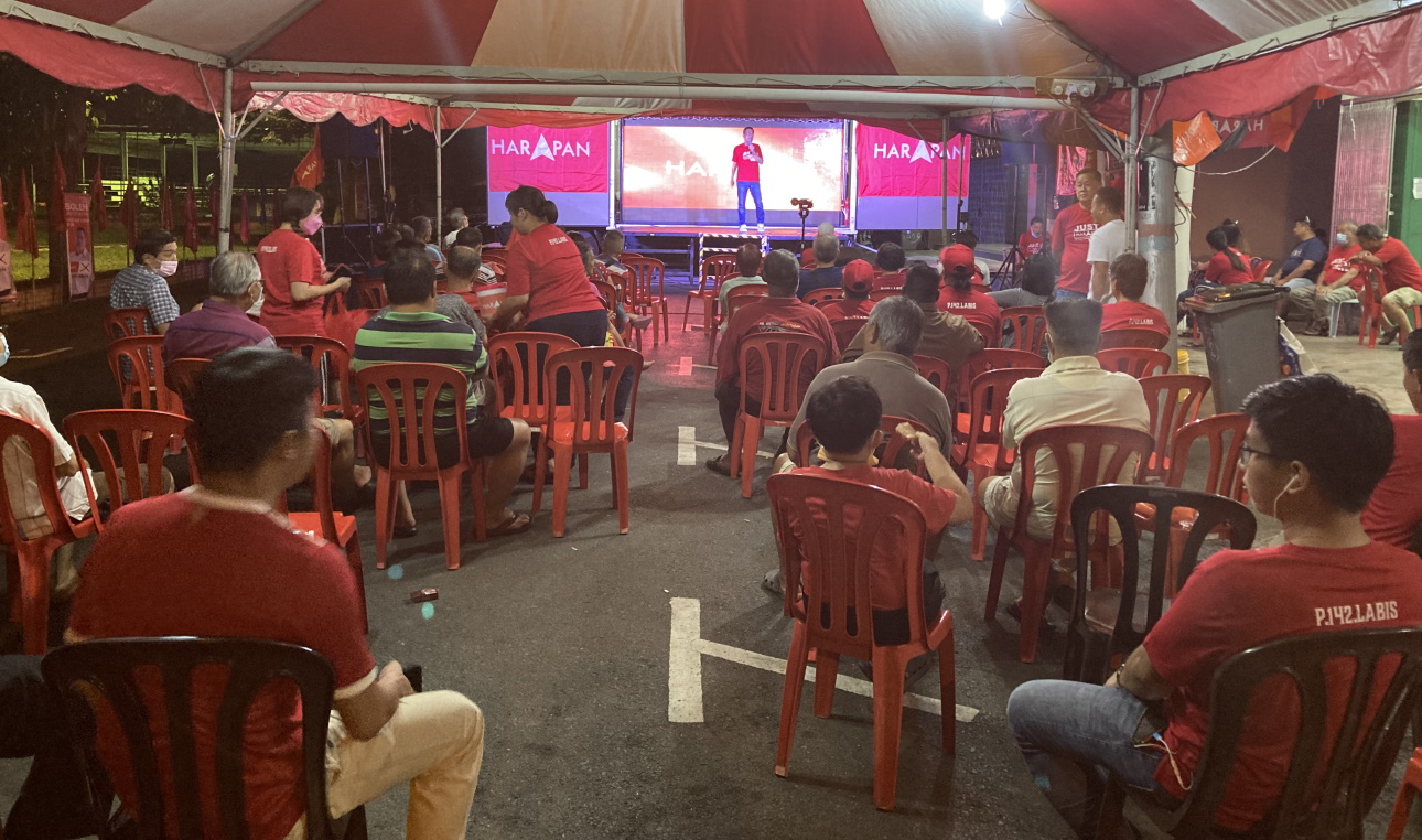 彭学良指讲座不到50人,不可能胜出,大家一定要回来投票