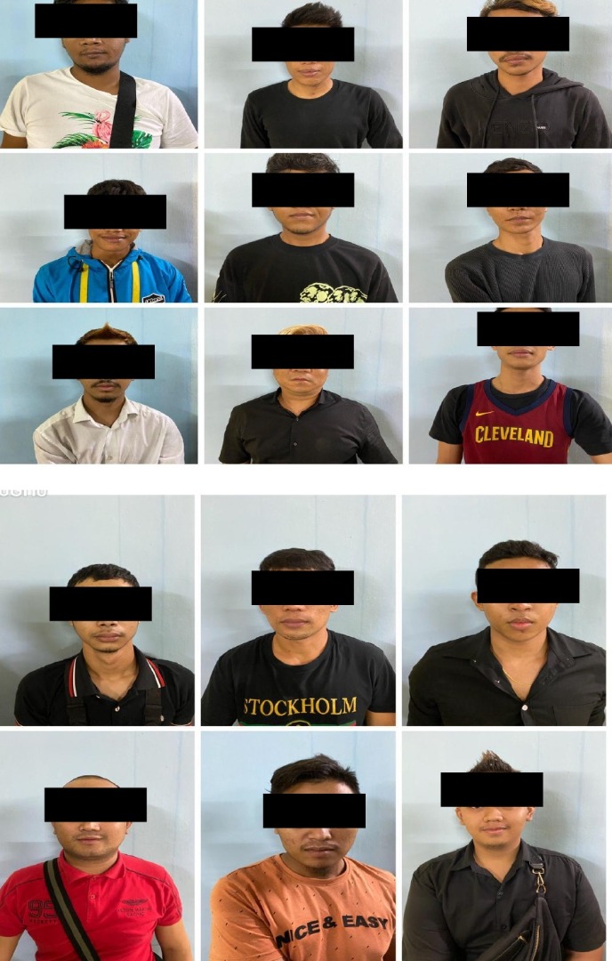 柔：新山一家娱乐中心超时营业，警方逮捕63名人士助查