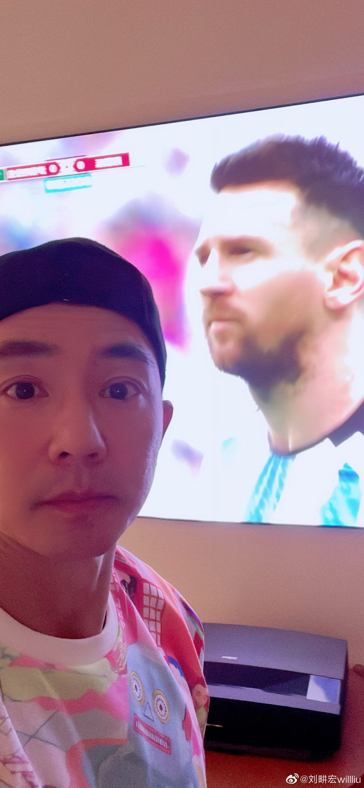 梅西输球哭到登热搜 刘畊宏否认“是跳操流汗到眼睛” 