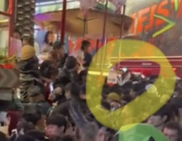 梨泰院带头高喊「推下去」!兔男惨被肉搜围剿 出面喊冤:不是我