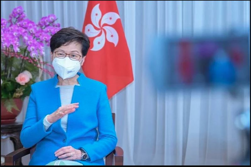 看世界)林郑月娥指反修例期间没有失眠　冀做回普通人　向台湾宣传一国两制