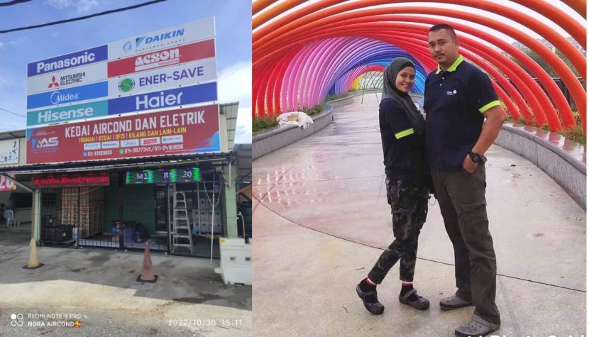 短片大红生意大好 夫妻档开冷气店靠社媒“种草”