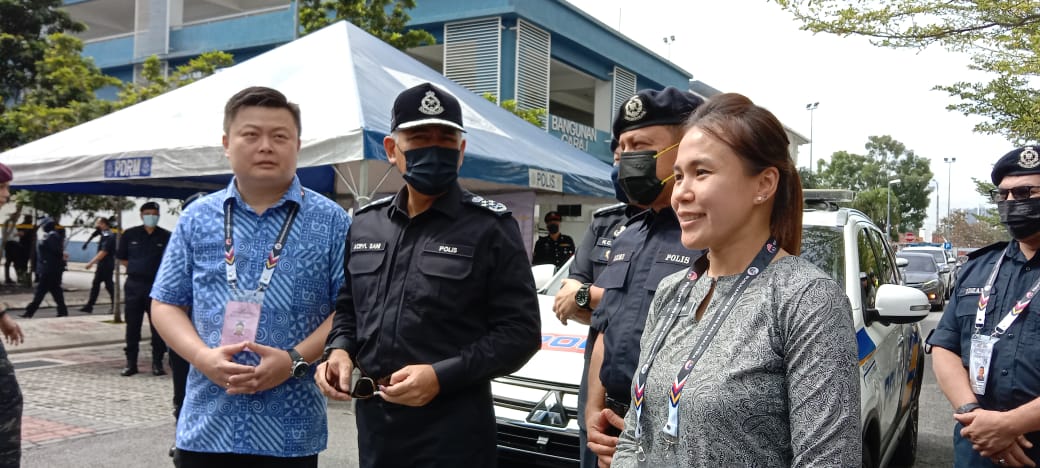 蕉赖国会选区今日共有约1100名警员提早投票