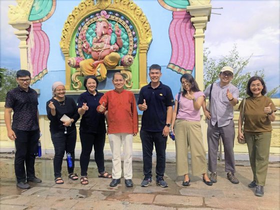 陈亚才/登高参观槟城穆鲁干庙