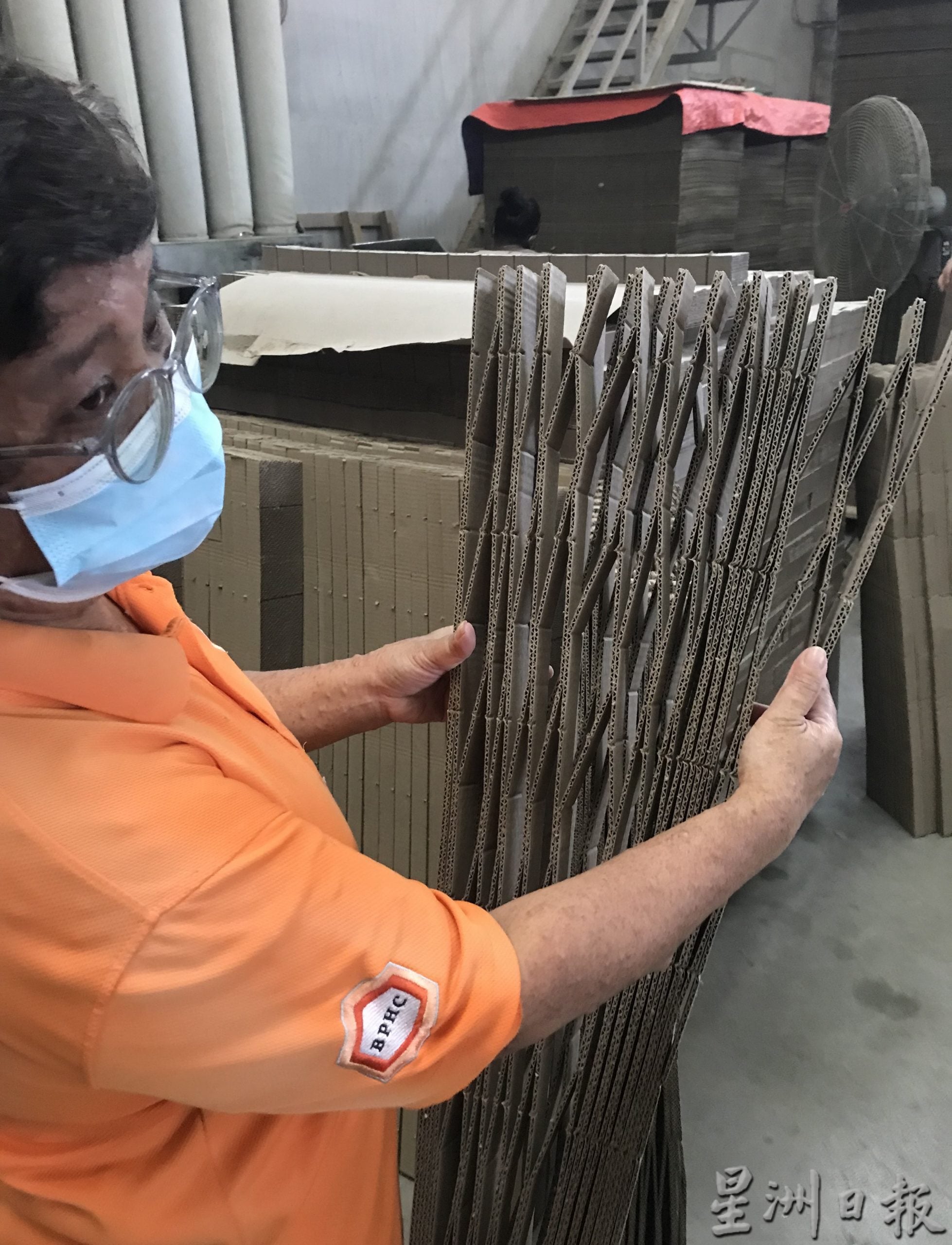 霹：30日见报／封底主文／【它的诞生】蜂窝纸