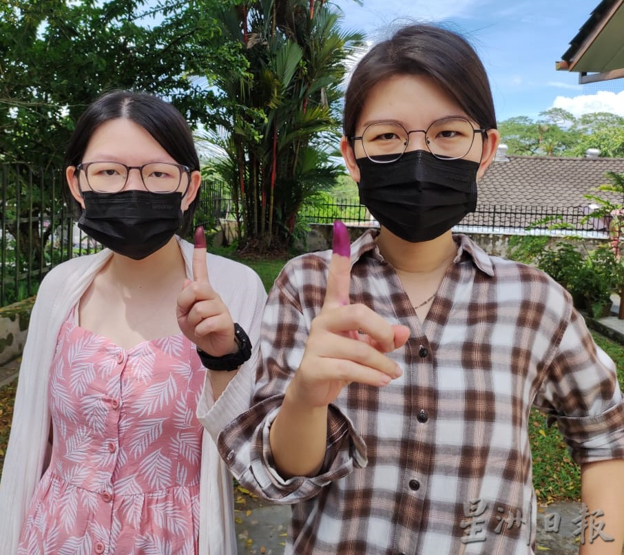 霹:太平选民纷纷投票履行公民责任