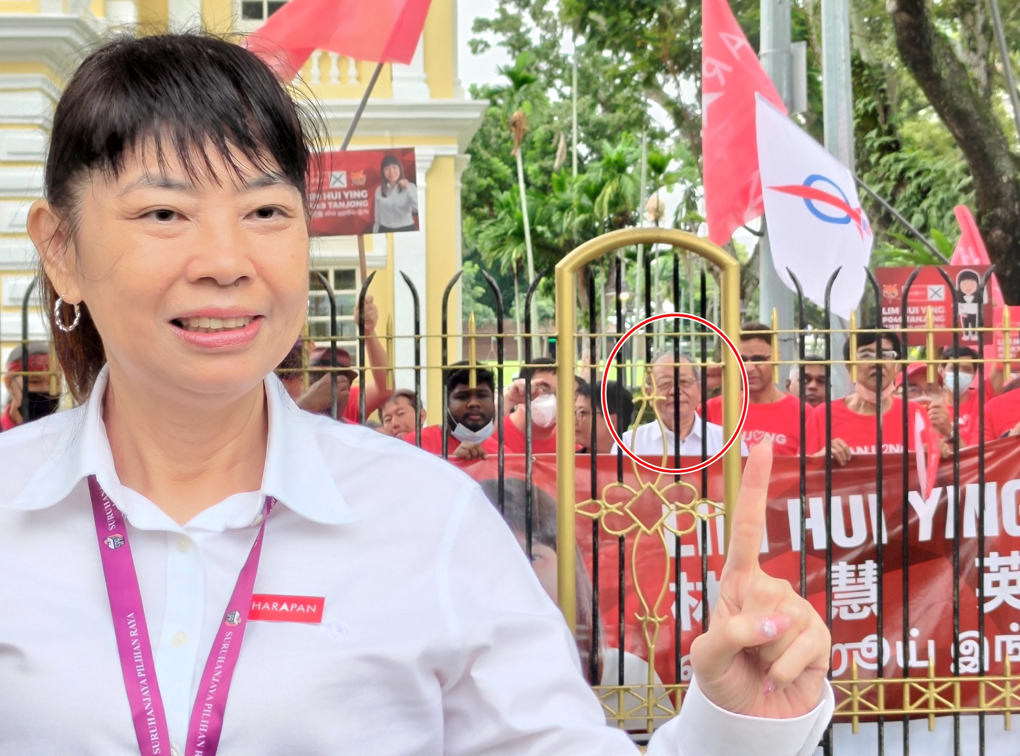 (全国版)林吉祥首次未竞选站篱笆外,支持女儿提名慧英感动落泪