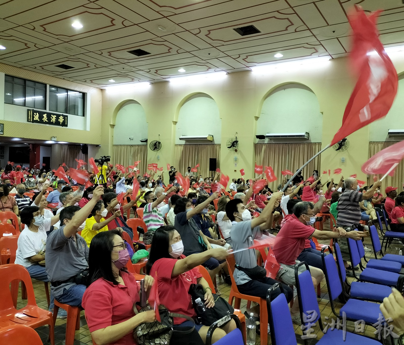 (大北马)选举中期 领袖极力带动 火箭讲座热起来