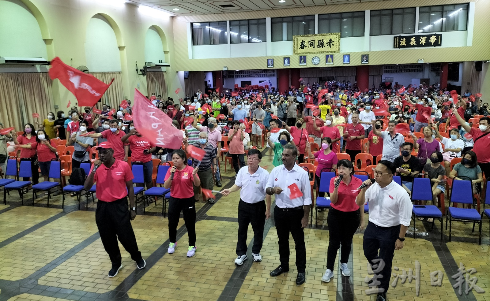 (大北马)选举中期 领袖极力带动 火箭讲座热起来