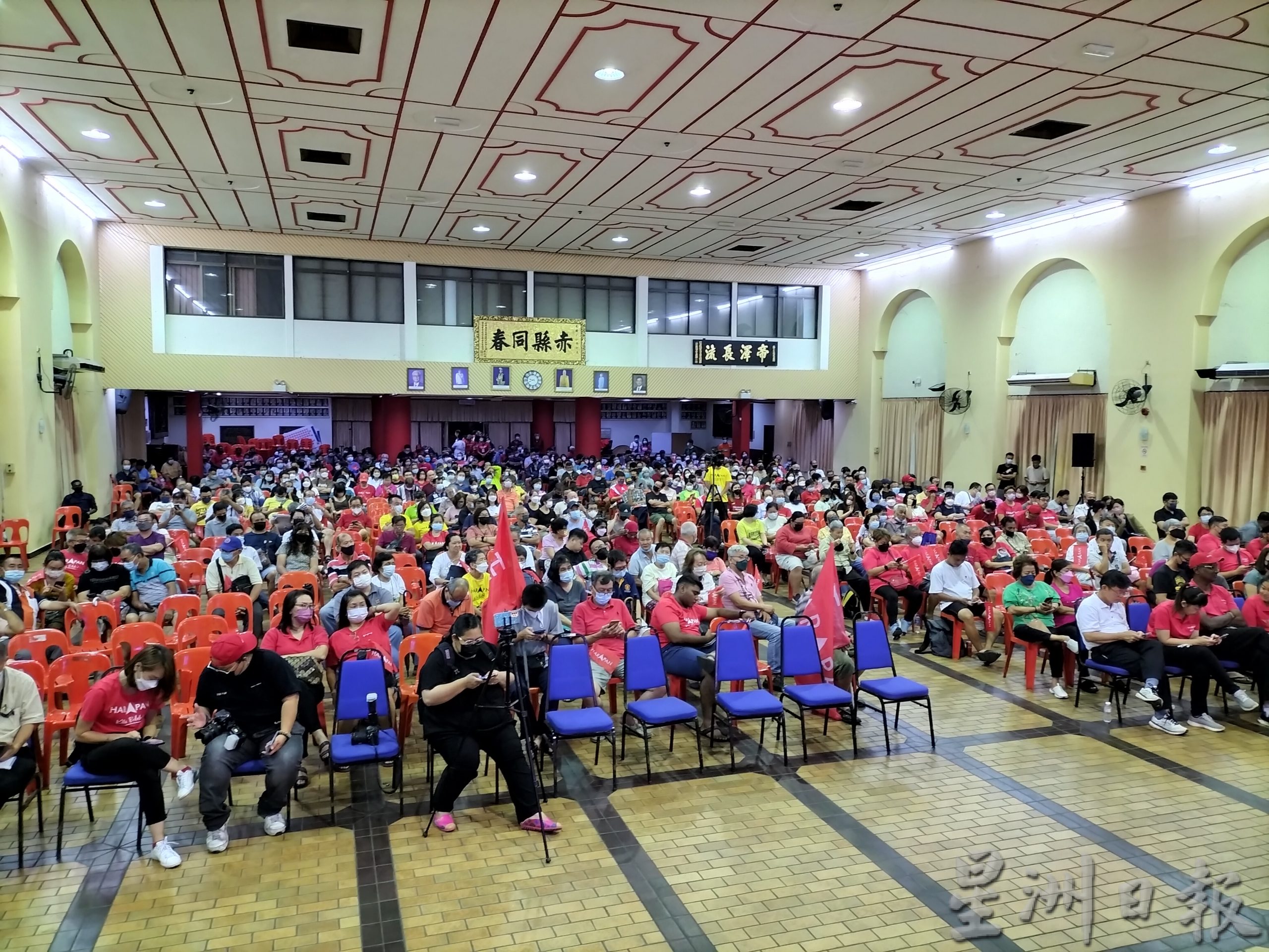 (大北马)选举中期 领袖极力带动 火箭讲座热起来