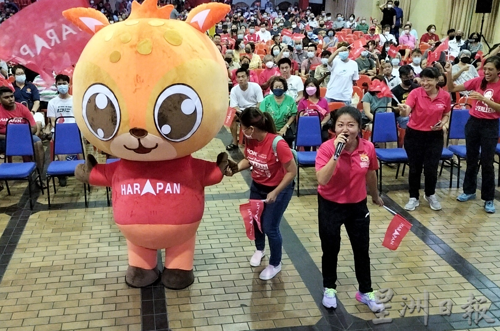 (大北马)选举中期 领袖极力带动 火箭讲座热起来