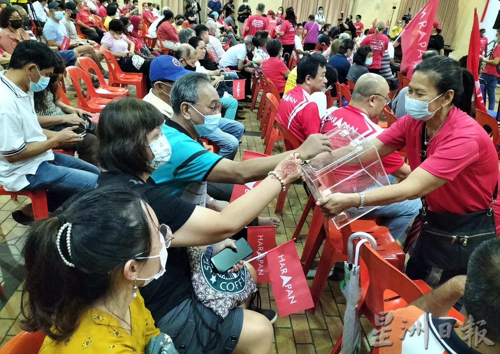 (大北马)选举中期 领袖极力带动 火箭讲座热起来