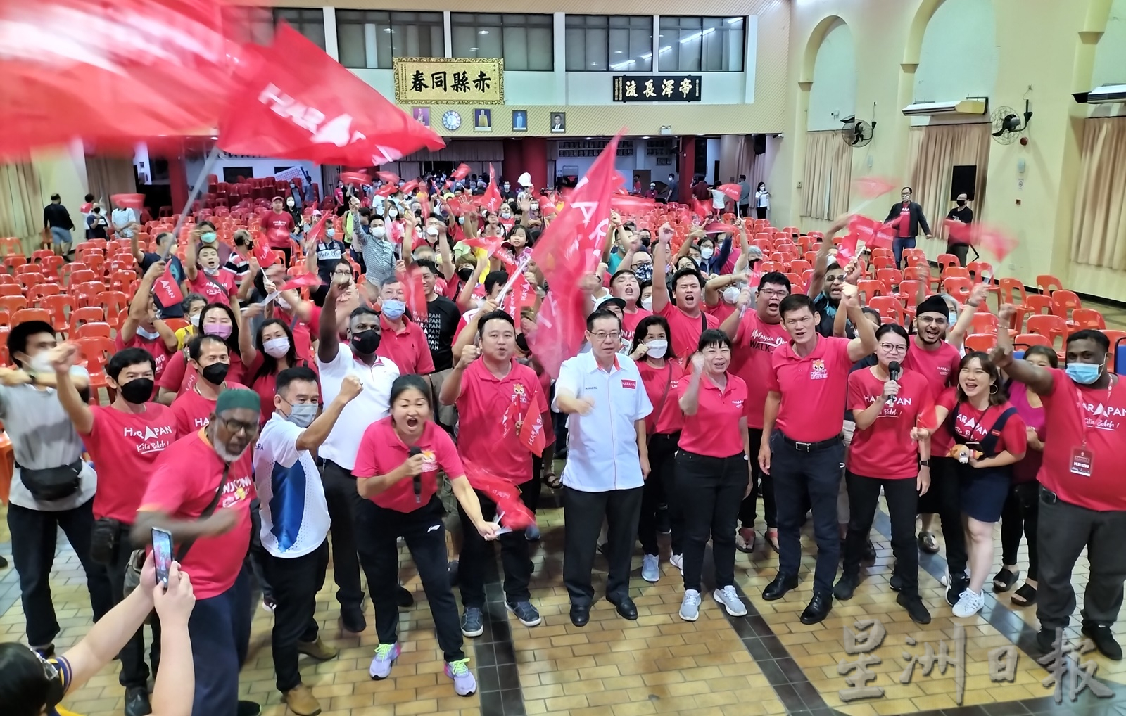 (大北马)选举中期 领袖极力带动 火箭讲座热起来