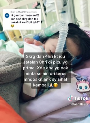 1岁女婴感染腺病毒肺炎·母痛心女儿哭不出声音