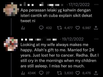 “孩子睡了我才能哭”丈夫思念亡妻就抱枕头吻衣服