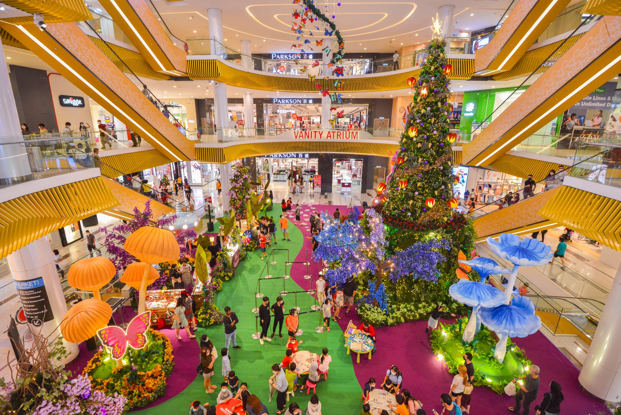 一次看完2022雪隆各大商场的圣诞布置