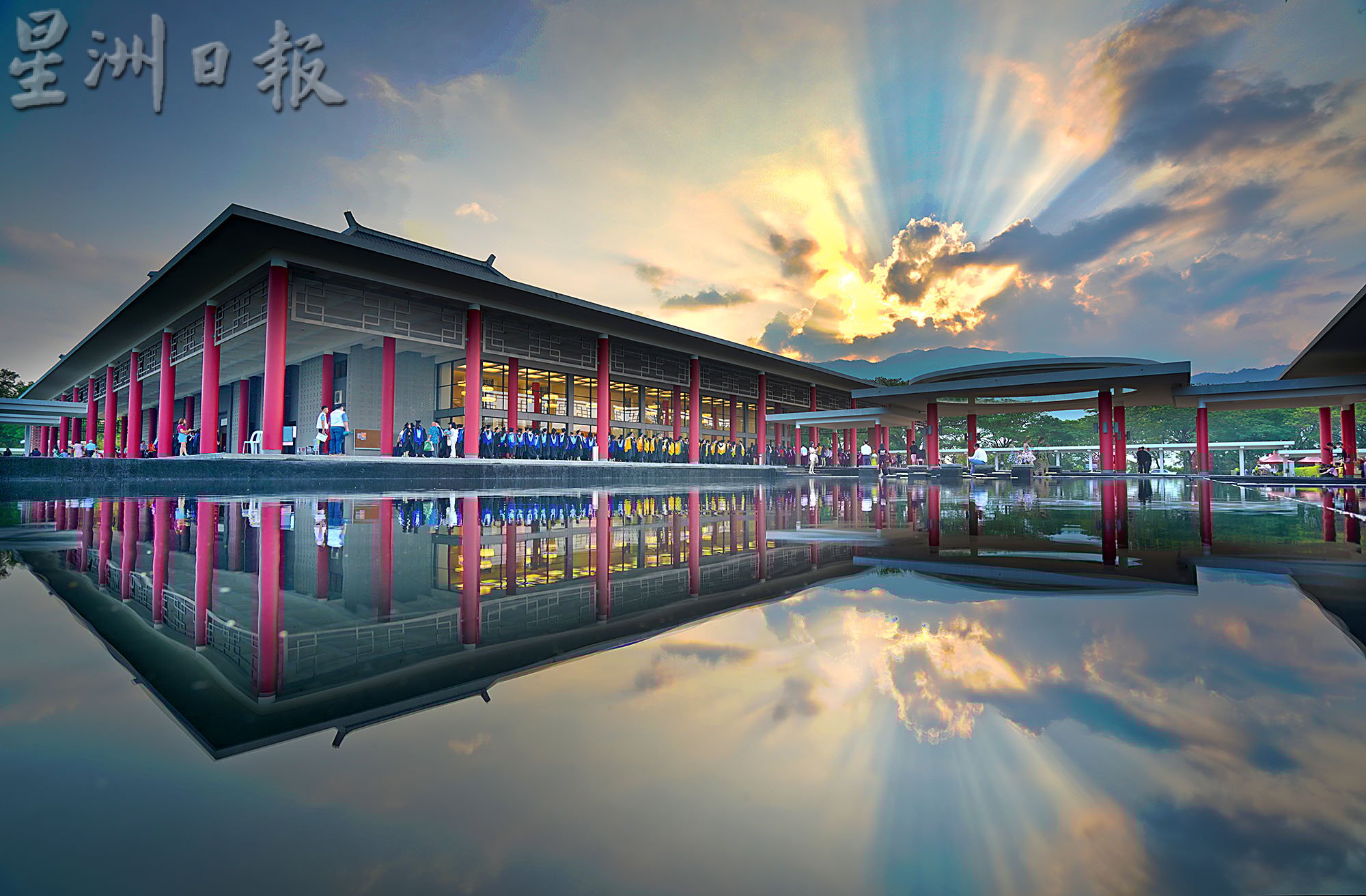不同天色娇态百出 金宝优大处处是风景