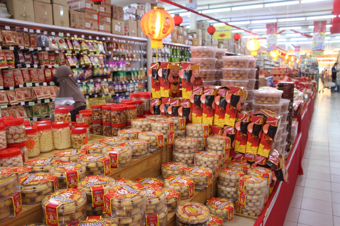 年货销售开始热起来，销量胜往年