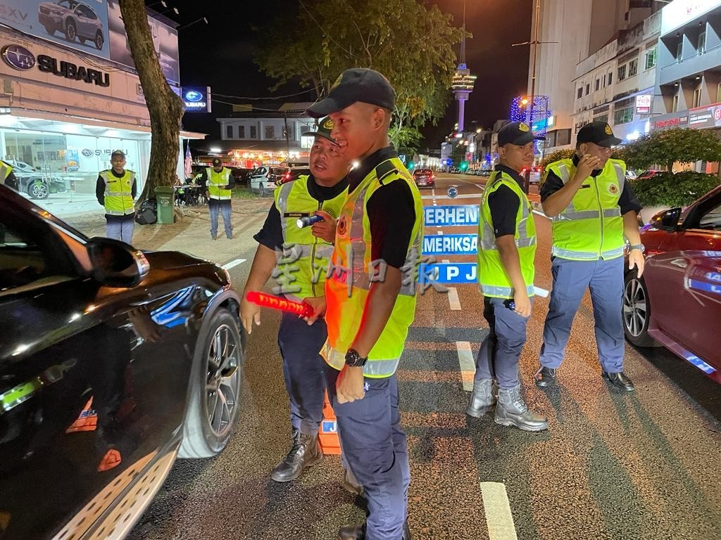 东:彭陆路交通局取缔行动